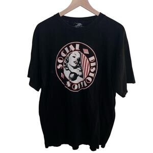 VINTAGE SOCIAL DISTORTION band graphic tshirt XL